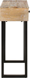 vidaXL - Wandtafel - 100x30x75 - cm - massief - mangohout