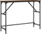vidaXL - Wandtafel - 100x32x75 - cm - bewerkt - hout - bruin - eikenkleur
