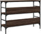 vidaXL - Wandtafel - 100x32x75 - cm - bewerkt - hout - bruin - eikenkleur