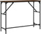 vidaXL - Wandtafel - 100x32x75 - cm - bewerkt - hout - bruin - eikenkleur