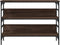 vidaXL - Wandtafel - 100x32x75 - cm - bewerkt - hout - bruin - eikenkleur
