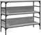 vidaXL - Wandtafel - 100x32x75 - cm - bewerkt - hout - grijs - sonoma - eikenkleurig