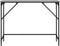 vidaXL - Wandtafel - 100x32x75 - cm - bewerkt - hout - grijs - sonoma - eikenkleurig