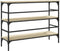 vidaXL - Wandtafel - 100x32x75 - cm - bewerkt - hout - sonoma - eikenkleurig