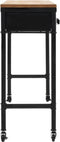 vidaXL - Wandtafel - 100x33,5x80 - cm - MDF - en - vurenhout