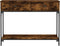 vidaXL - Wandtafel - 100x34,5x75 - cm - bewerkt - hout - gerookt - eikenkleurig