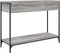 vidaXL - Wandtafel - 100x34,5x75 - cm - bewerkt - hout - grijs - sonoma - eikenkleurig