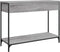 vidaXL - Wandtafel - 100x34,5x75 - cm - bewerkt - hout - grijs - sonoma - eikenkleurig