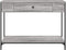 vidaXL - Wandtafel - 100x34,5x75 - cm - bewerkt - hout - grijs - sonoma - eikenkleurig