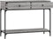 vidaXL - Wandtafel - 100x34,5x75 - cm - bewerkt - hout - grijs - sonoma - eikenkleurig