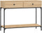 vidaXL - Wandtafel - 100x34,5x75 - cm - bewerkt - hout - sonoma - eikenkleurig