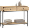 vidaXL - Wandtafel - 100x34,5x75 - cm - bewerkt - hout - sonoma - eikenkleurig