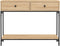 vidaXL - Wandtafel - 100x34,5x75 - cm - bewerkt - hout - sonoma - eikenkleurig
