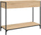 vidaXL - Wandtafel - 100x34,5x75 - cm - bewerkt - hout - sonoma - eikenkleurig