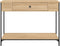 vidaXL - Wandtafel - 100x34,5x75 - cm - bewerkt - hout - sonoma - eikenkleurig