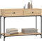 vidaXL - Wandtafel - 100x34,5x75 - cm - bewerkt - hout - sonoma - eikenkleurig