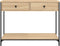 vidaXL - Wandtafel - 100x34,5x75 - cm - bewerkt - hout - sonoma - eikenkleurig