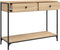 vidaXL - Wandtafel - 100x34,5x75 - cm - bewerkt - hout - sonoma - eikenkleurig