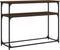 vidaXL - Wandtafel - 100x35,5x75 - cm - bewerkt - hout - bruin - eikenkleur