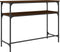 vidaXL - Wandtafel - 100x35,5x75 - cm - bewerkt - hout - bruin - eikenkleur