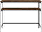 vidaXL - Wandtafel - 100x35,5x75 - cm - bewerkt - hout - gerookt - eikenkleurig