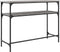 vidaXL - Wandtafel - 100x35,5x75 - cm - bewerkt - hout - grijs - sonoma - eikenkleurig