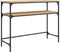 vidaXL - Wandtafel - 100x35,5x75 - cm - bewerkt - hout - sonoma - eikenkleurig
