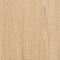 vidaXL - Wandtafel - 100x35,5x75 - cm - bewerkt - hout - sonoma - eikenkleurig