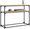 vidaXL - Wandtafel - 100x35,5x75 - cm - bewerkt - hout - sonoma - eikenkleurig