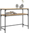 vidaXL - Wandtafel - 100x35,5x75 - cm - bewerkt - hout - sonoma - eikenkleurig