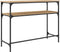 vidaXL - Wandtafel - 100x35,5x75 - cm - bewerkt - hout - sonoma - eikenkleurig