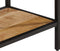 vidaXL - Wandtafel - 100x35x70 - cm - massief - ruw - mangohout