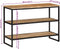 vidaXL - Wandtafel - 100x35x70 - cm - massief - ruw - mangohout