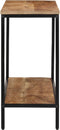 vidaXL - Wandtafel - 100x35x70 - cm - massief - ruw - mangohout