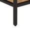vidaXL - Wandtafel - 100x35x70 - cm - massief - ruw - mangohout