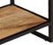 vidaXL - Wandtafel - 100x35x70 - cm - massief - ruw - mangohout