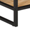 vidaXL - Wandtafel - 100x35x70 - cm - massief - ruw - mangohout