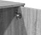 vidaXL - Wandtafel - 100x35x74,5 - cm - bewerkt - hout - grijs - sonoma - eikenkleurig