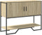 vidaXL - Wandtafel - 100x35x74,5 - cm - bewerkt - hout - sonoma - eikenkleurig