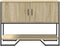 vidaXL - Wandtafel - 100x35x74,5 - cm - bewerkt - hout - sonoma - eikenkleurig