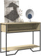vidaXL - Wandtafel - 100x35x74,5 - cm - bewerkt - hout - sonoma - eikenkleurig