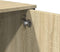 vidaXL - Wandtafel - 100x35x74,5 - cm - bewerkt - hout - sonoma - eikenkleurig