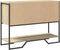 vidaXL - Wandtafel - 100x35x74,5 - cm - bewerkt - hout - sonoma - eikenkleurig