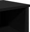 vidaXL - Wandtafel - 100x35x74,5 - cm - bewerkt - hout - zwart