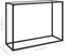 vidaXL - Wandtafel - 100x35x75 - cm - gehard - glas - transparant