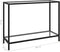 vidaXL - Wandtafel - 100x35x75 - cm - gehard - glas - transparant