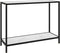 vidaXL - Wandtafel - 100x35x75 - cm - gehard - glas - wit