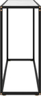 vidaXL - Wandtafel - 100x35x75 - cm - gehard - glas - wit