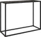 vidaXL - Wandtafel - 100x35x75 - cm - gehard - glas - zwart