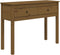vidaXL - Wandtafel - 100x35x75 - cm - massief - grenenhout - honingbruin
